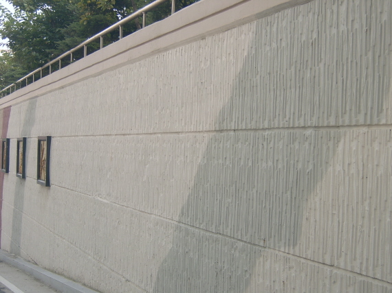 빗살무늬 시공사진