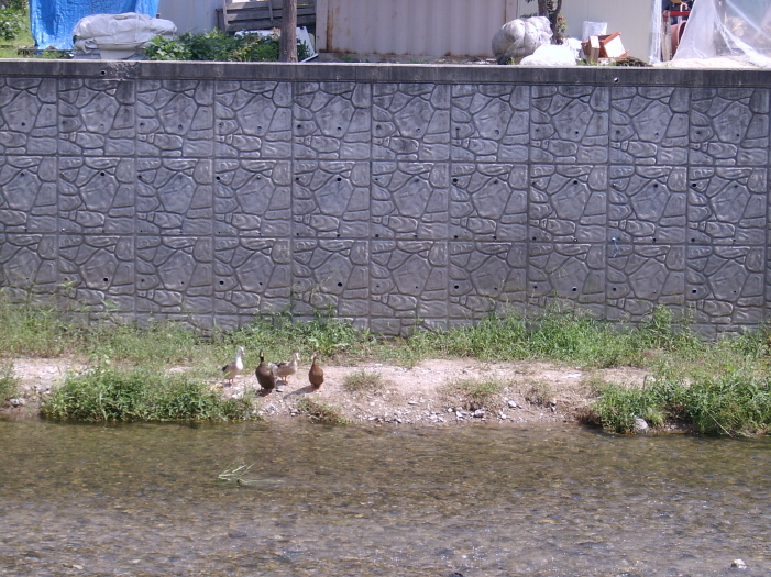 강돌무늬 시공사진